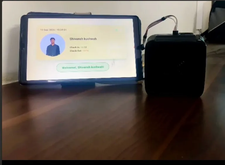 Attendance System Real RFID Reader Device