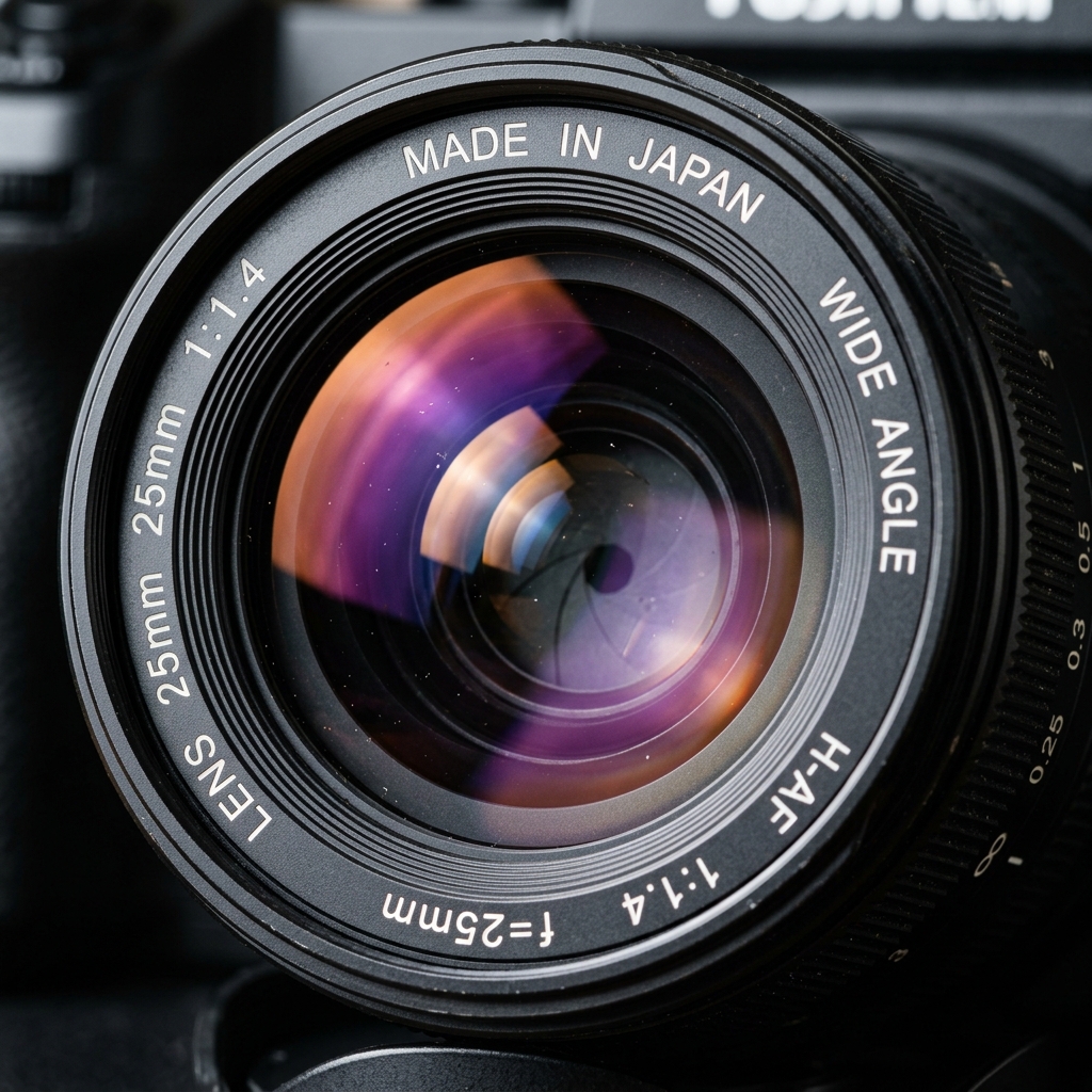 Dash Cam Lens Close-Up - 4K AI Ultra Wide Optics