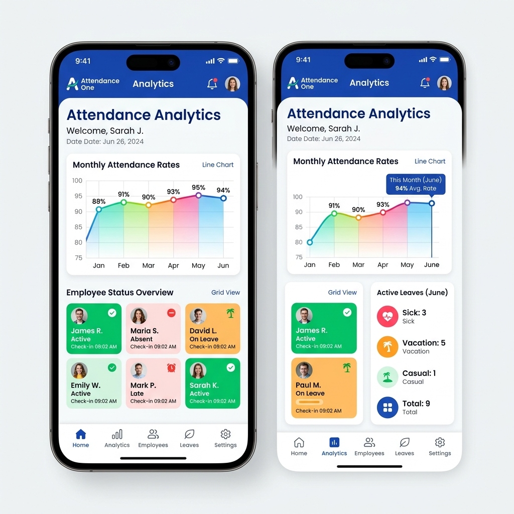 Mobile Tracking Analytics UI