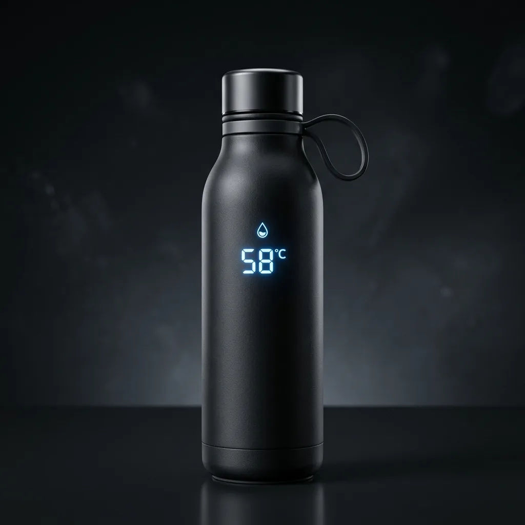 8Bottle Smart Bottle 3D Render